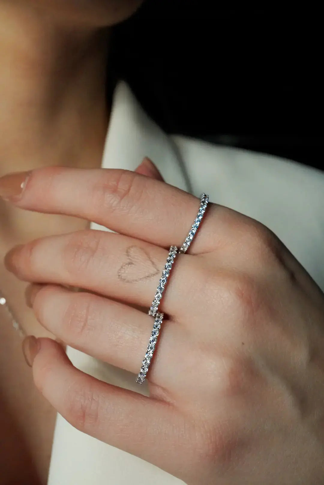 Anel Dynasty - Moissanite