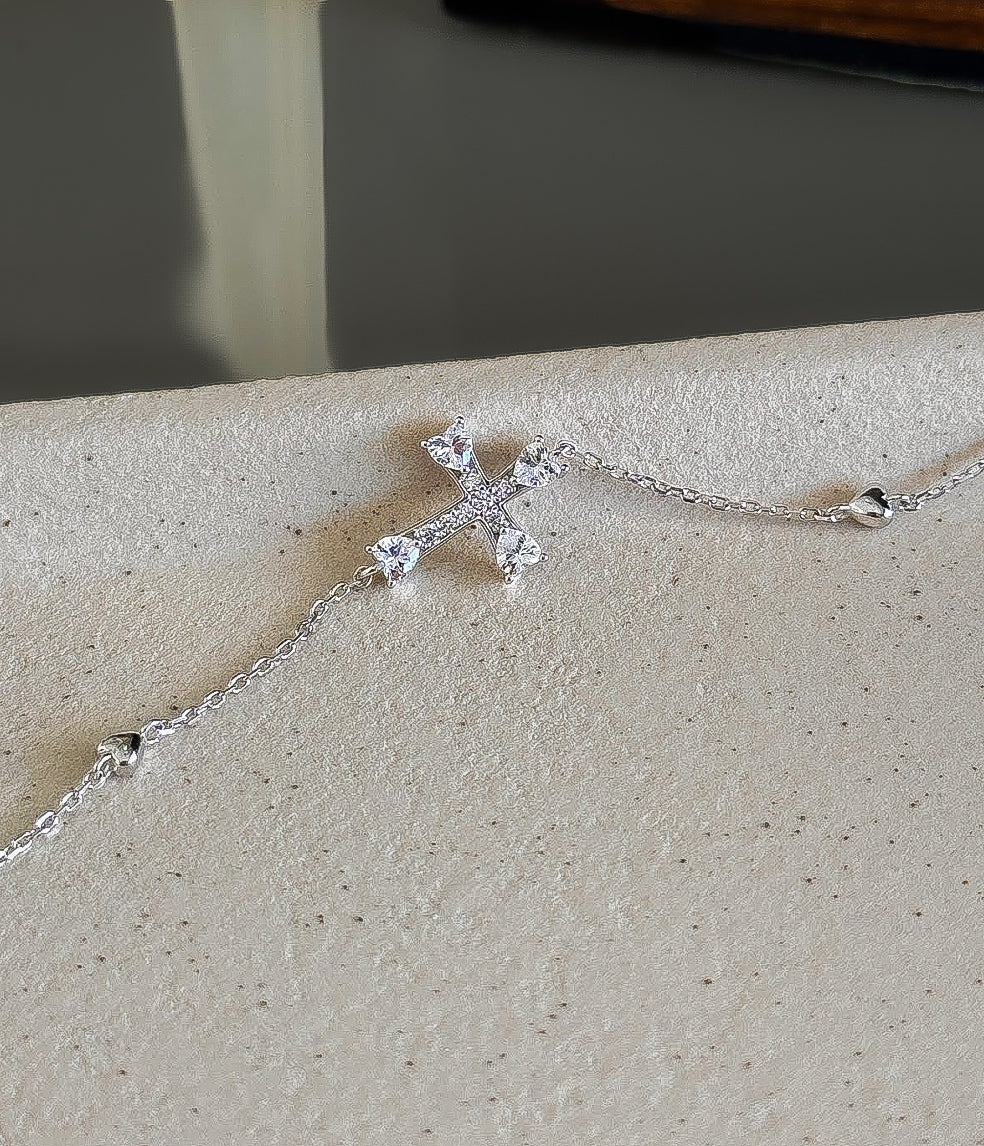 Pulseira Windsor Crystal Cross
