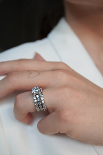 Anel Belgravia Trio Stack