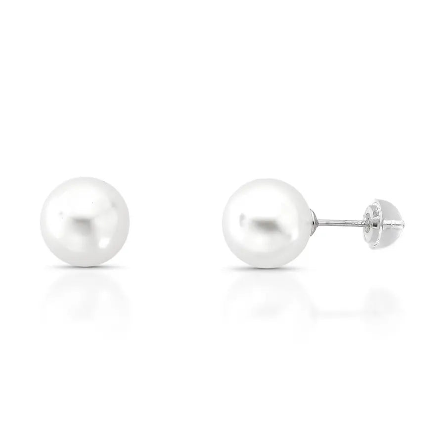 Brinco Pearl Éternelle 10 mm — Pérolas Naturais