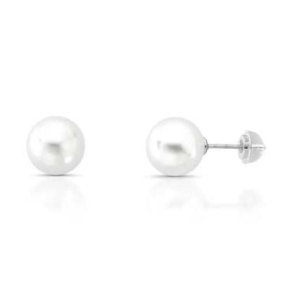 Brinco Pearl Éternelle 10 mm — Pérolas Naturais