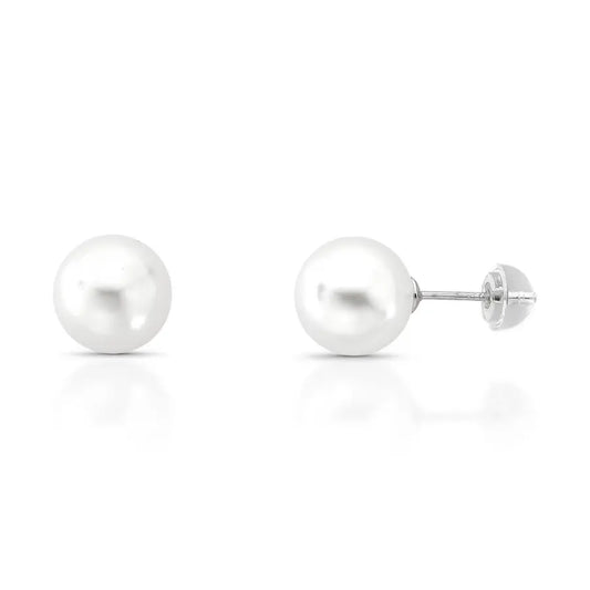 Brinco Pearl Éternelle 10 mm — Pérolas Naturais