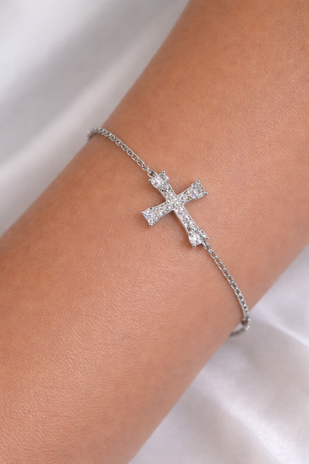 Pulseira Windsor Crystal Cross
