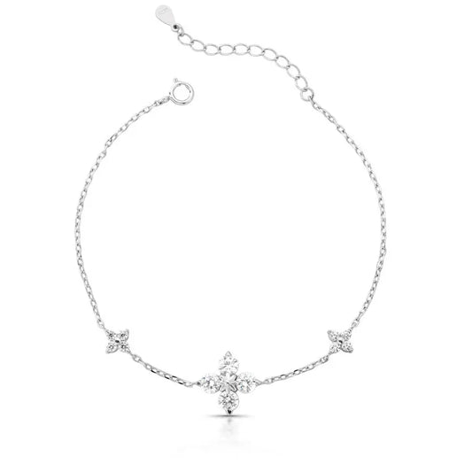 Pulseira Lucky Clover  – Moissanite