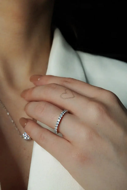 Anel Dynasty - Moissanite