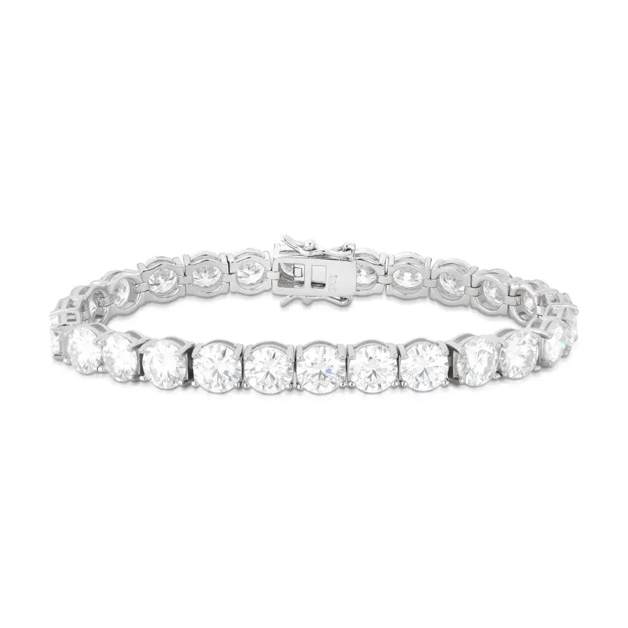 Pulseira Riviera - Moissanite 6.5mm