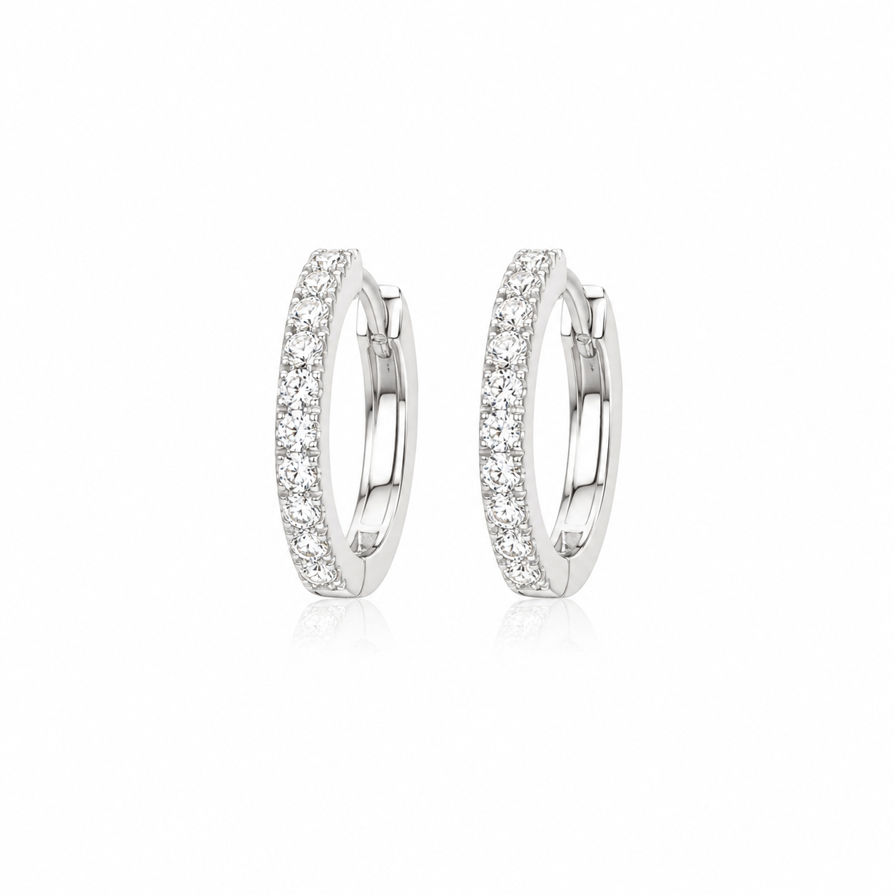 Argola Mayfair Essential — Moissanite