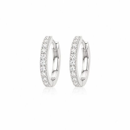 Argola Mayfair Essential — Moissanite