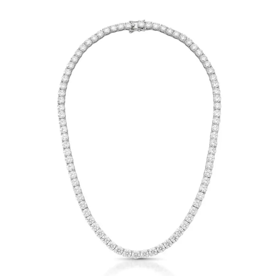Colar Riviera 5mm - Moissanite