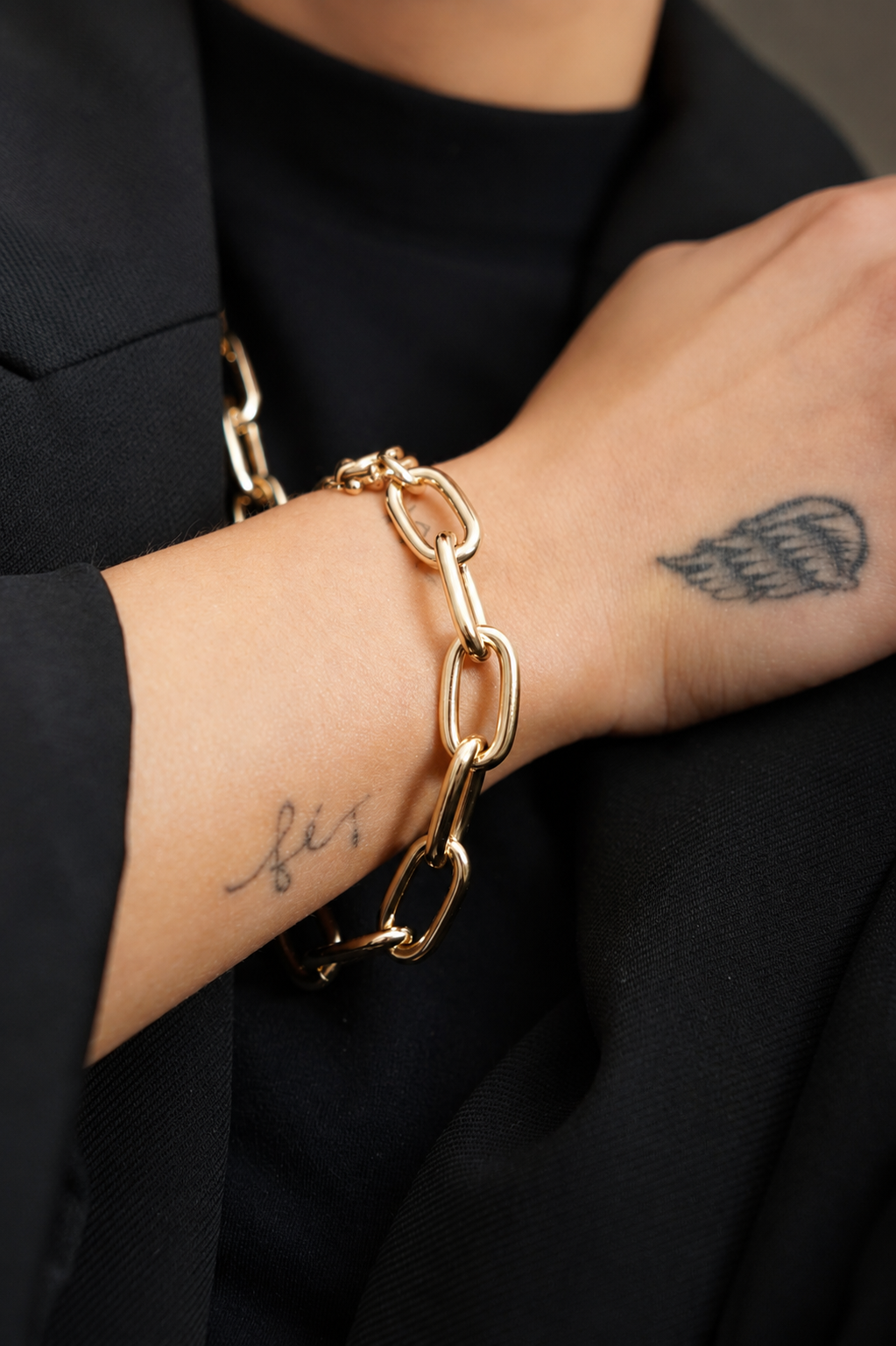 Pulseira Elos - Ouro 18k