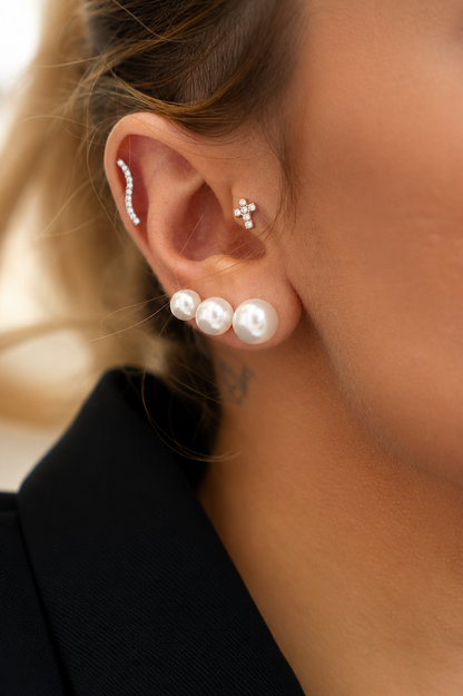 Brinco Pearl Éternelle 10 mm — Pérolas Naturais