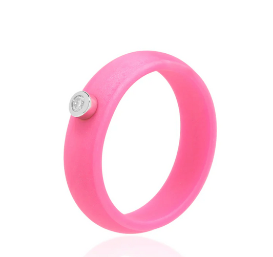 Anel Active Pink -  Moissanite
