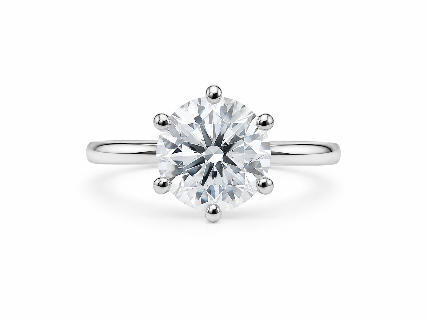 Anel Sovereign Royale 14mm — Moissanite 10 ct