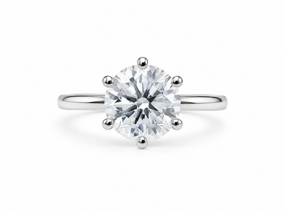 Anel Sovereign Royale 14mm — Moissanite 10 ct