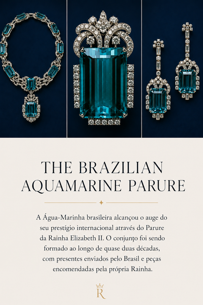 Colar Gaia Soleil — Água-Marinha Natural | Ouro 18k