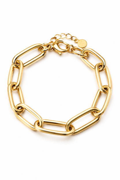 Pulseira Elos - Ouro 18k