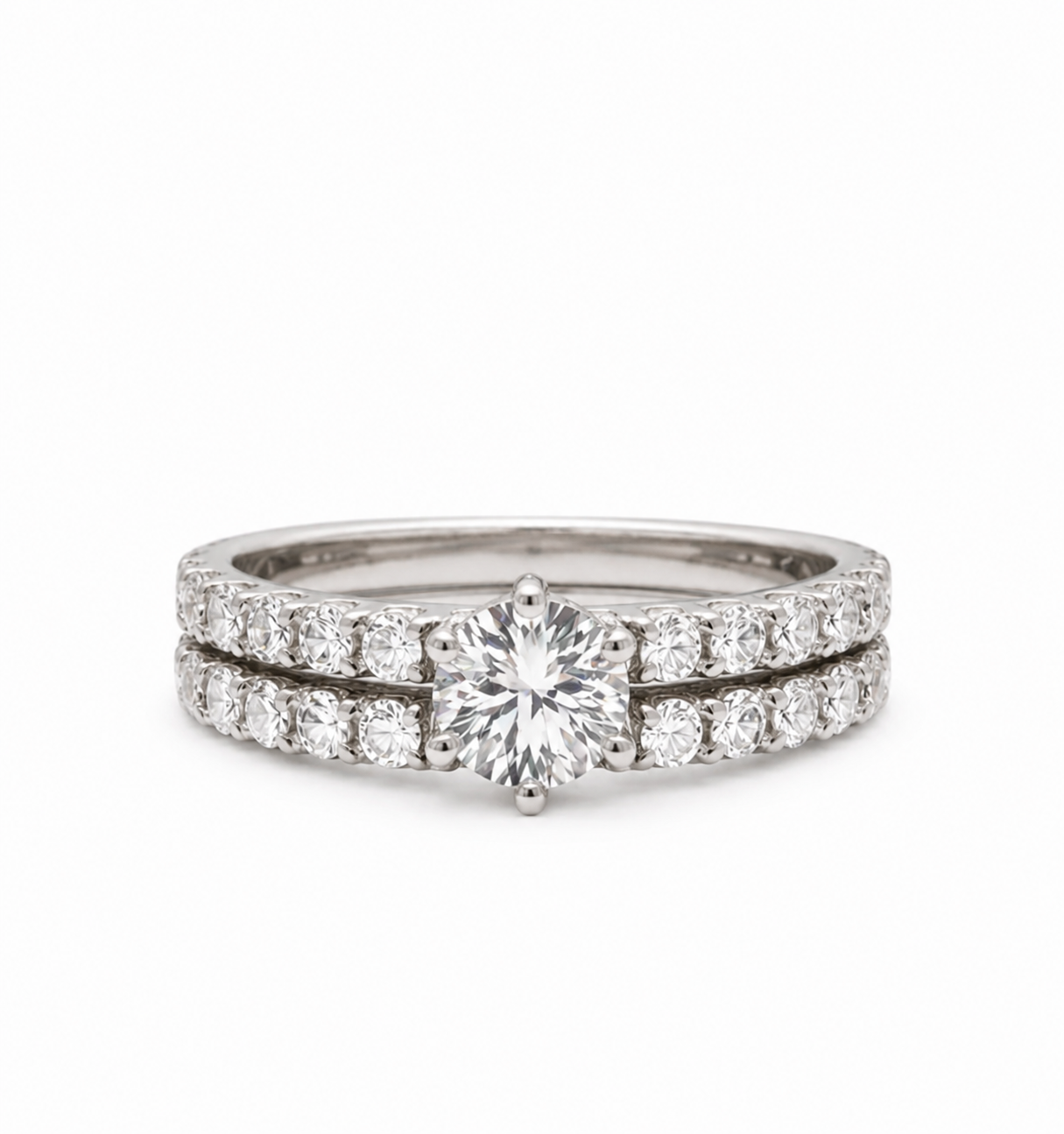 Anel Belgravia Duo Stack