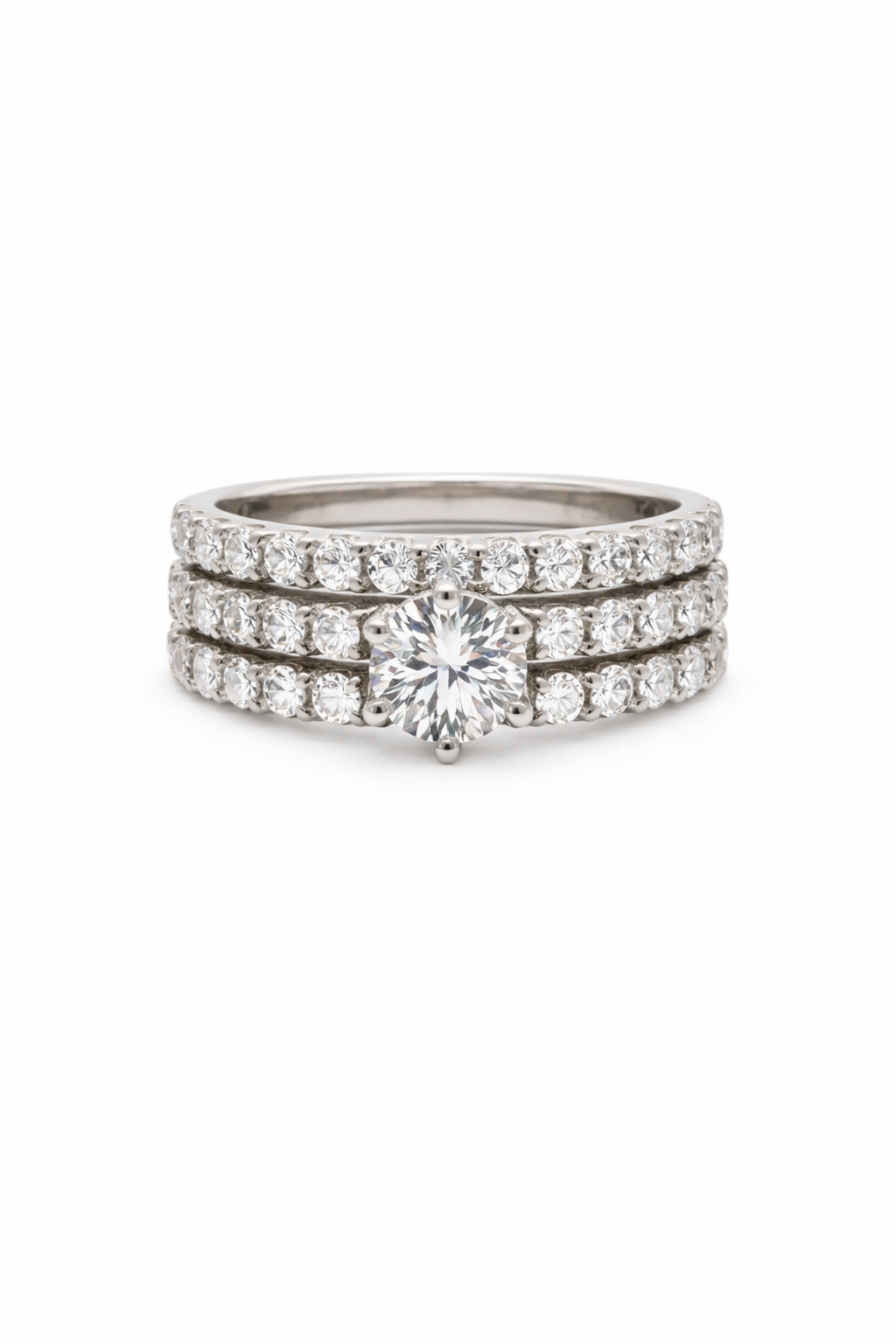 Anel Belgravia Trio Stack