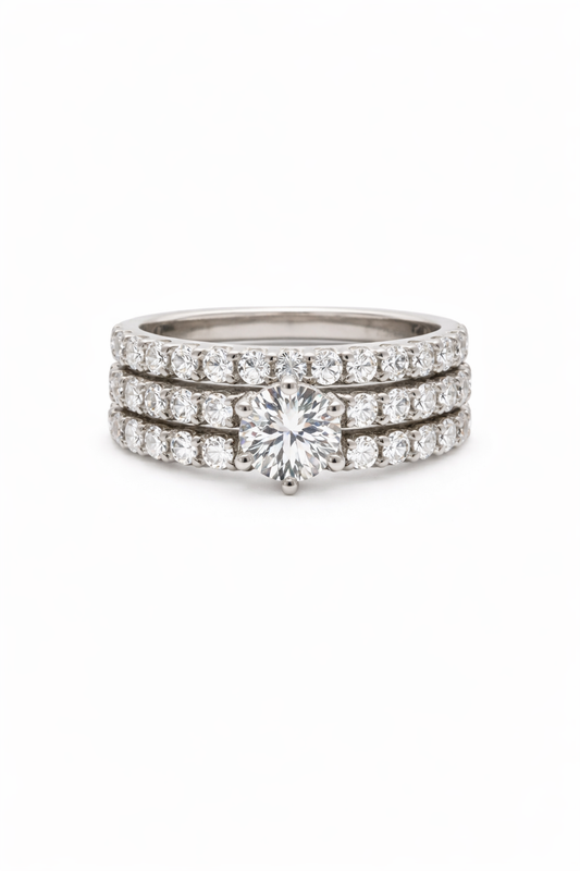 Anel Belgravia Trio Stack