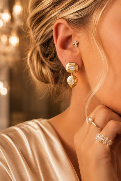 Brinco Mayfair Mosaic — Moissanite