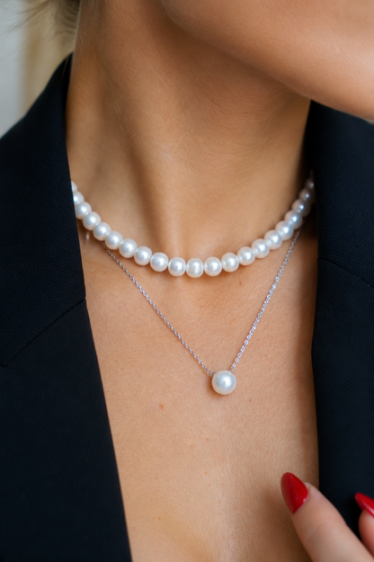 Colar Pearl Éternelle — Pérolas Naturais