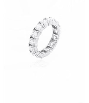 Anel Anne 4mm -  Moissanite
