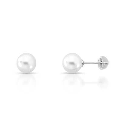 Brinco Pearl Éternelle 6mm  — Pérolas Naturais