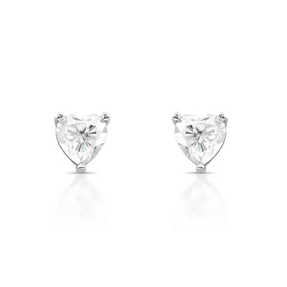 Brinco Sovereign Heart — Moissanite