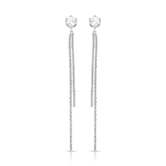 Brinco Windsor Sway - Moissanite