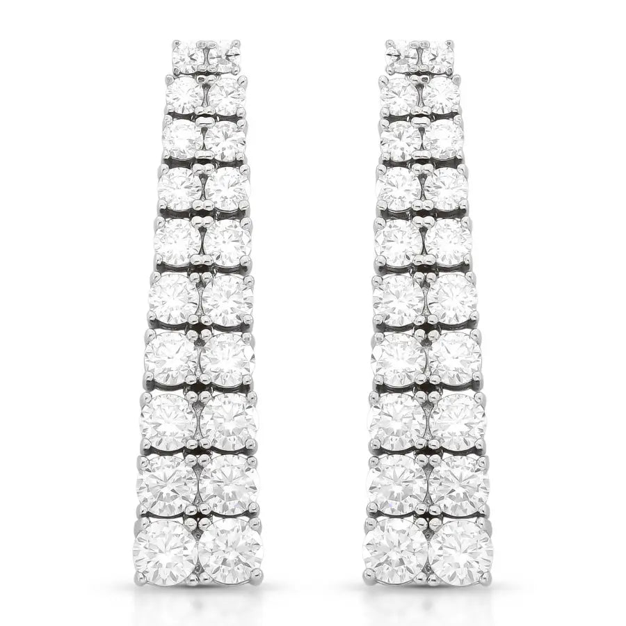 Brinco Windsor Royale - Moissanite