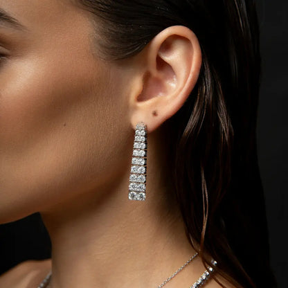 Brinco Windsor Royale - Moissanite