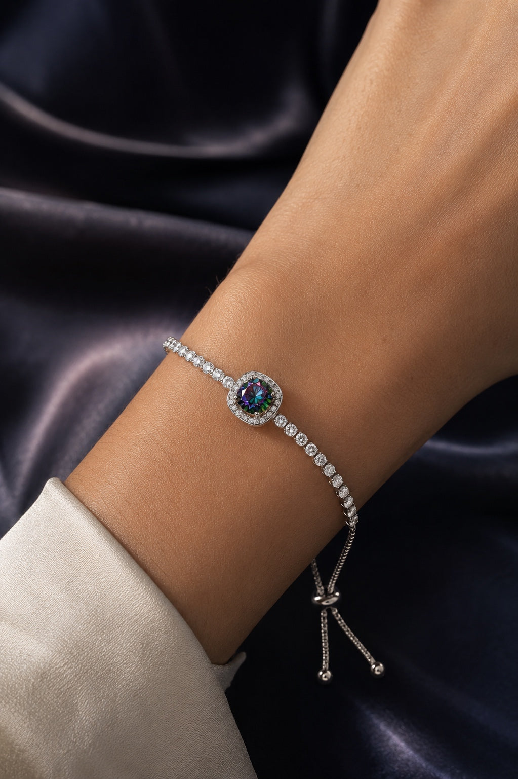 Pulseira Aurora Boreal® – Moissanite