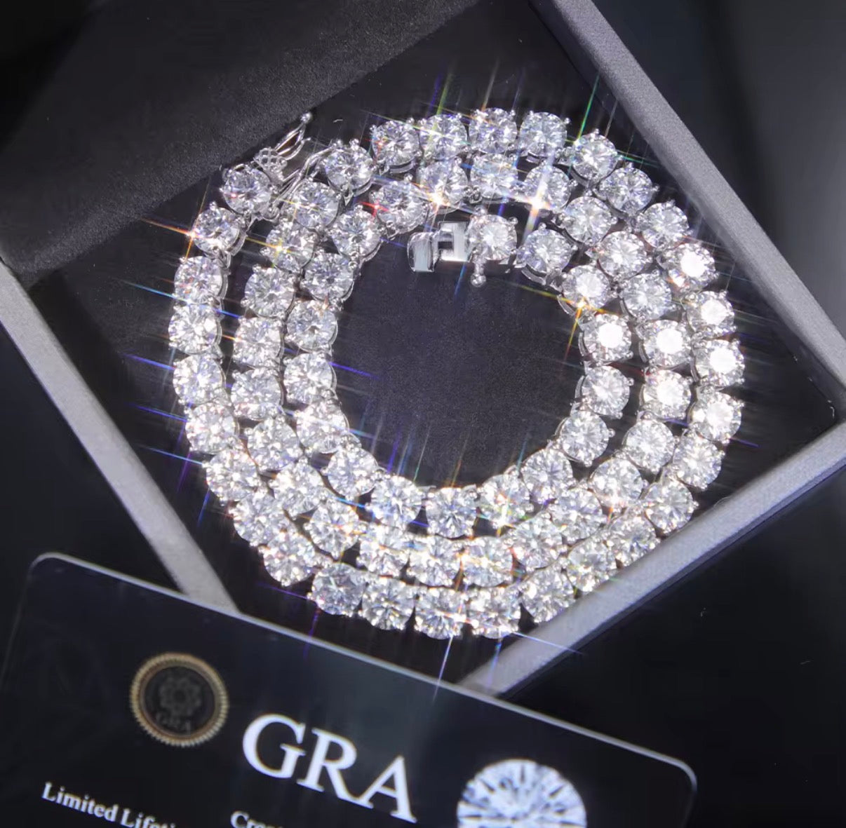 Colar Riviera Ascot - Moissanite