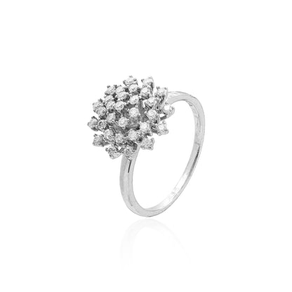 Anel Snow - Moissanite