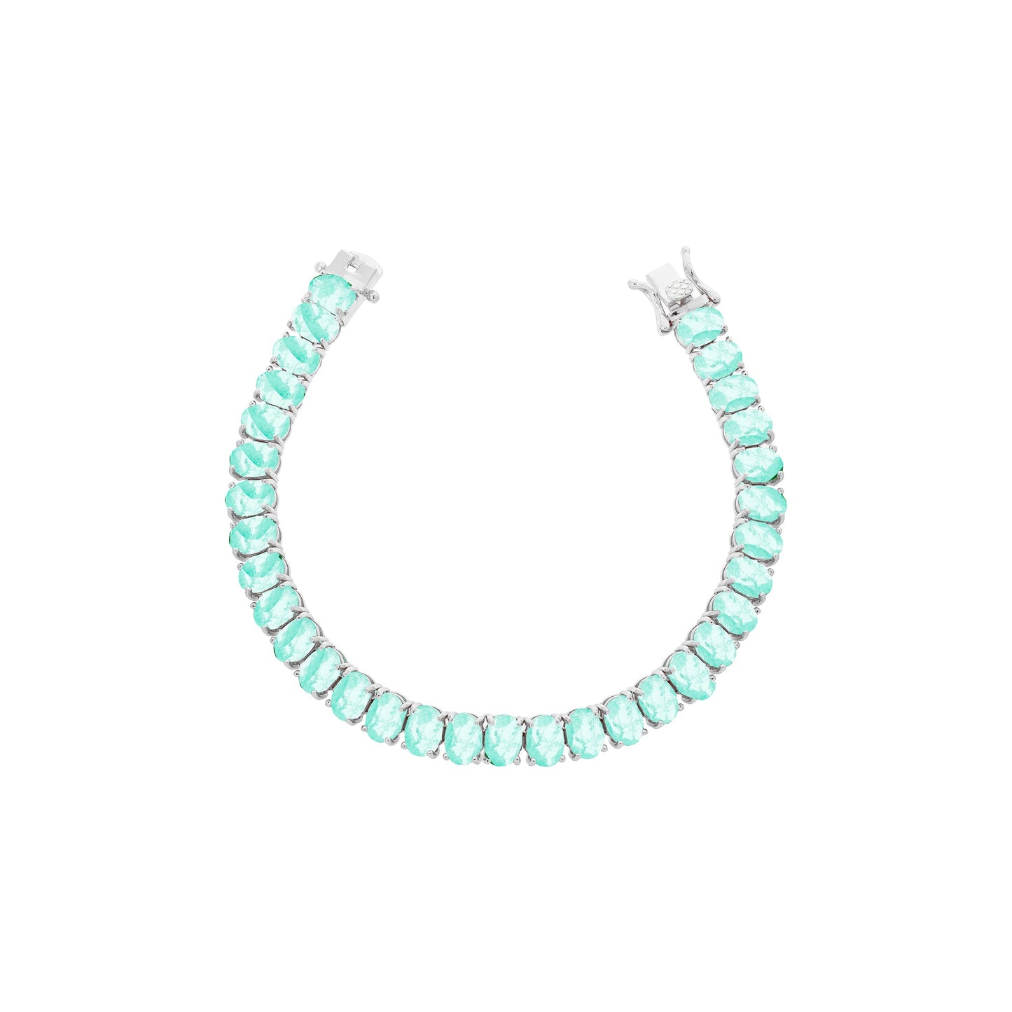 Pulseira Riviera Esmeralda Colombiana 5mm | Grown Lab